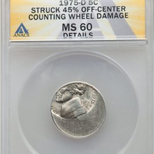 Off center coins