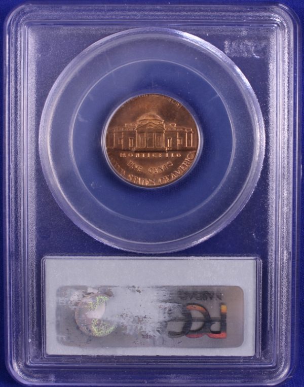 Incredible 1971-D 5c struck on wrong planchet - Image 2