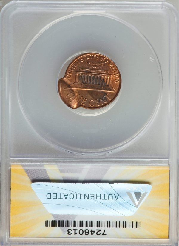 1975D Lincoln Cent Double Struck error coin - Image 2