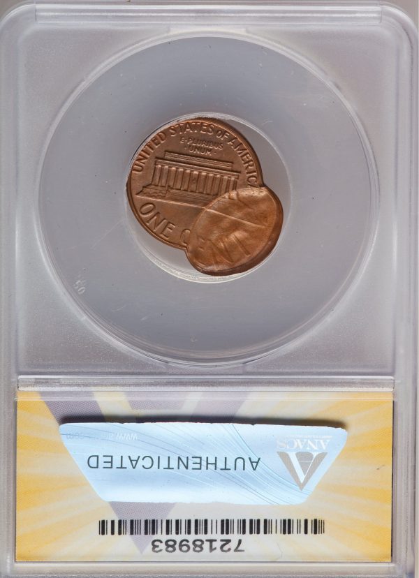 1981D Lincoln Cent Double Struck error coin - Image 2