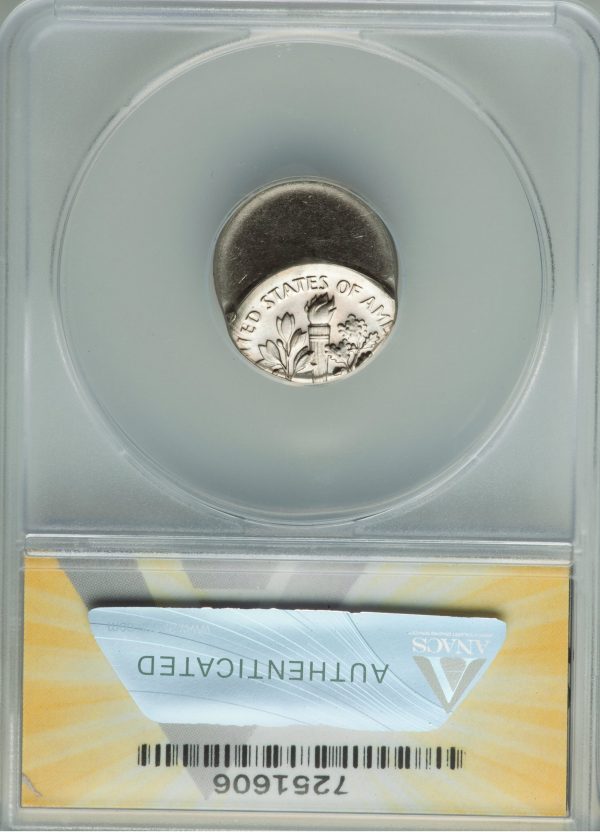 Off Center Error Coin 1990D Roosevelt 10c - Image 2