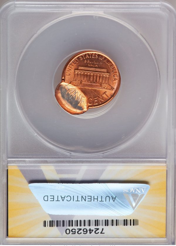 1991 Lincoln Cent Double Struck error coin - Image 2