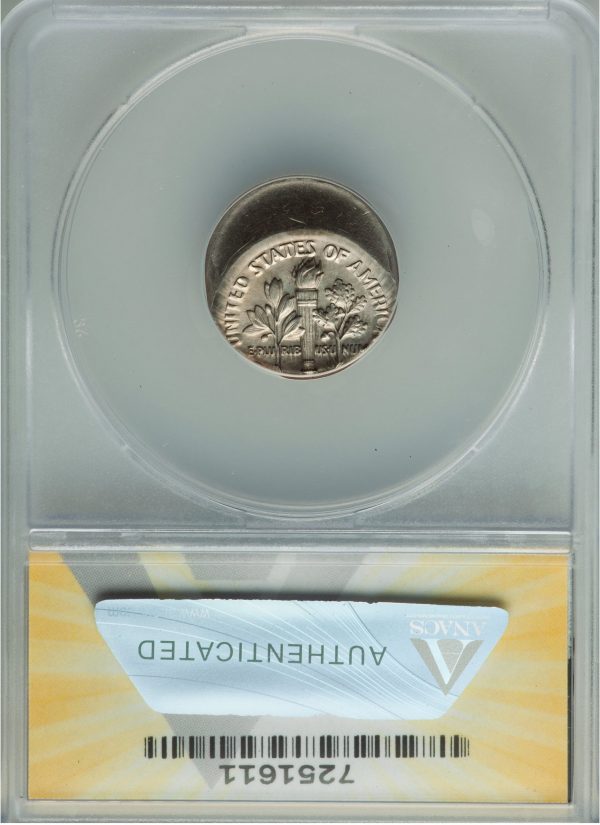 Off Center Error Coin 1993P Roosevelt 10c - Image 2