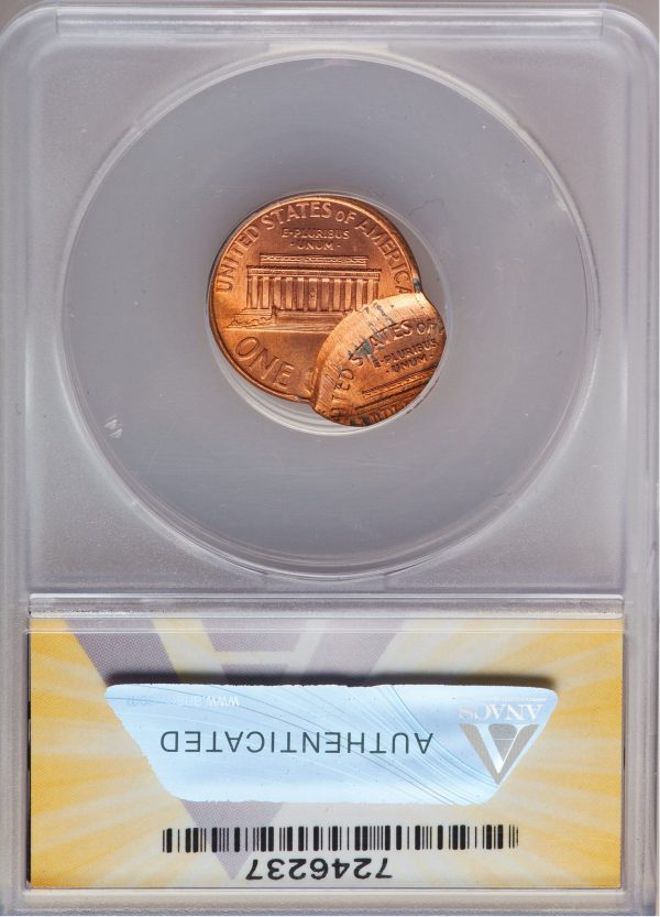 1997D Lincoln Cent Double Struck error coin - Image 2