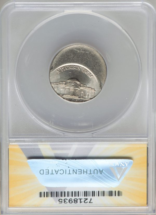 Off Center Error Coin 1998P Jefferson 5c - Image 2