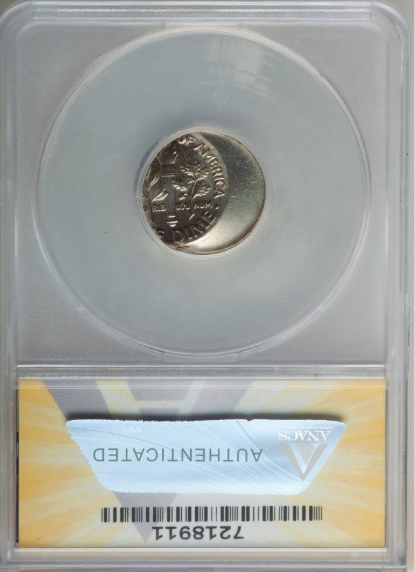 Off Center Error Coin 1999P Roosevelt 10c - Image 2