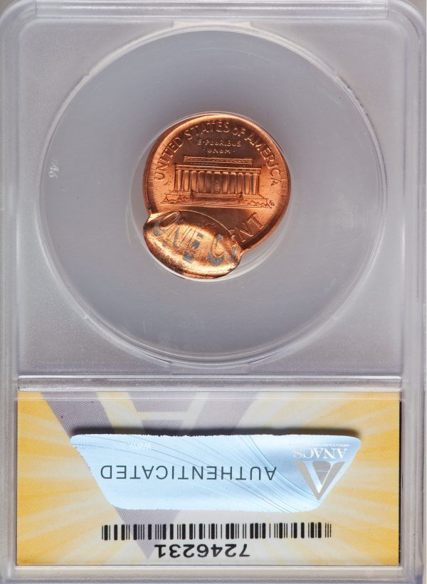 2000 Lincoln Cent Double Struck error coin - Image 2