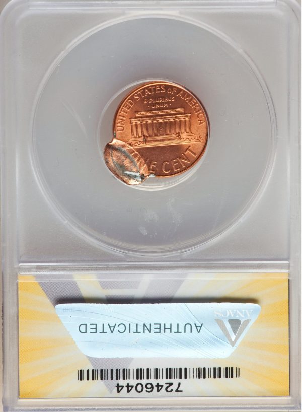 2001D Lincoln Cent Double Struck error coin - Image 2