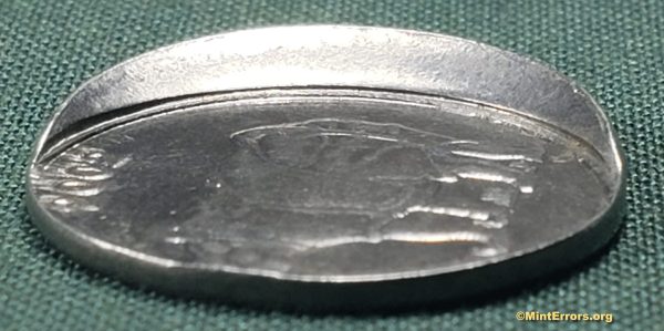 India 25 Paise Die Cap Major Mint Error Coin - Image 3