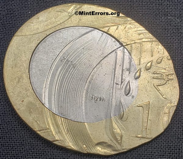 Multiple struck major mint error coin - 2020 India 10 Rupees - Image 2