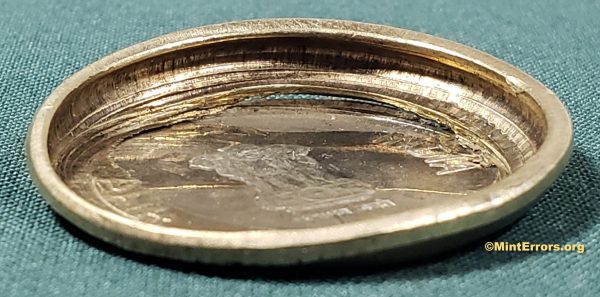 India 10 Rupees Die Cap Major Mint Error Coin - Image 3